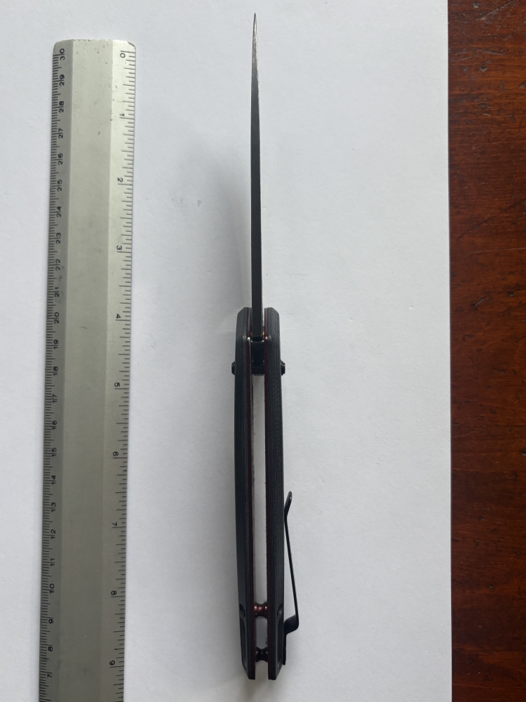 Gerber Fuse Black Stonewash Folding Knife – G-10 Handle, Manual Open, Axis Lock, Near-Mint Condition