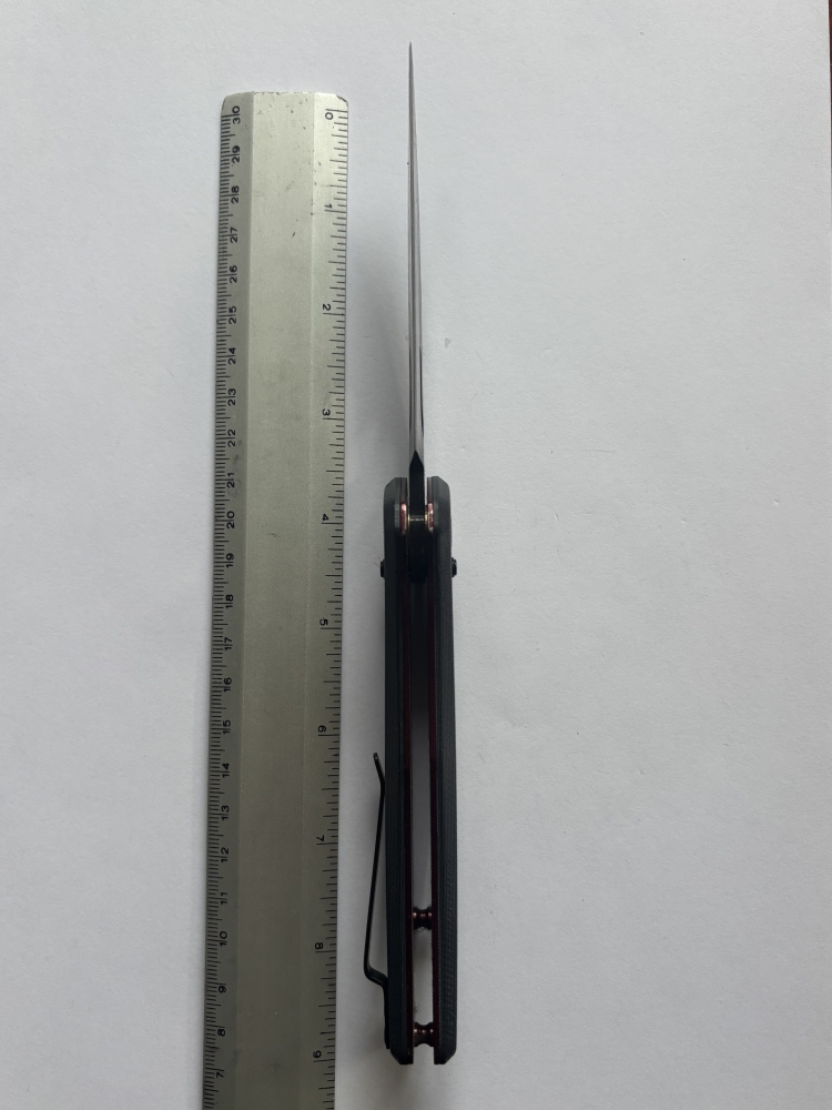 Gerber Fuse Black Stonewash Folding Knife – G-10 Handle, Manual Open, Axis Lock, Near-Mint Condition