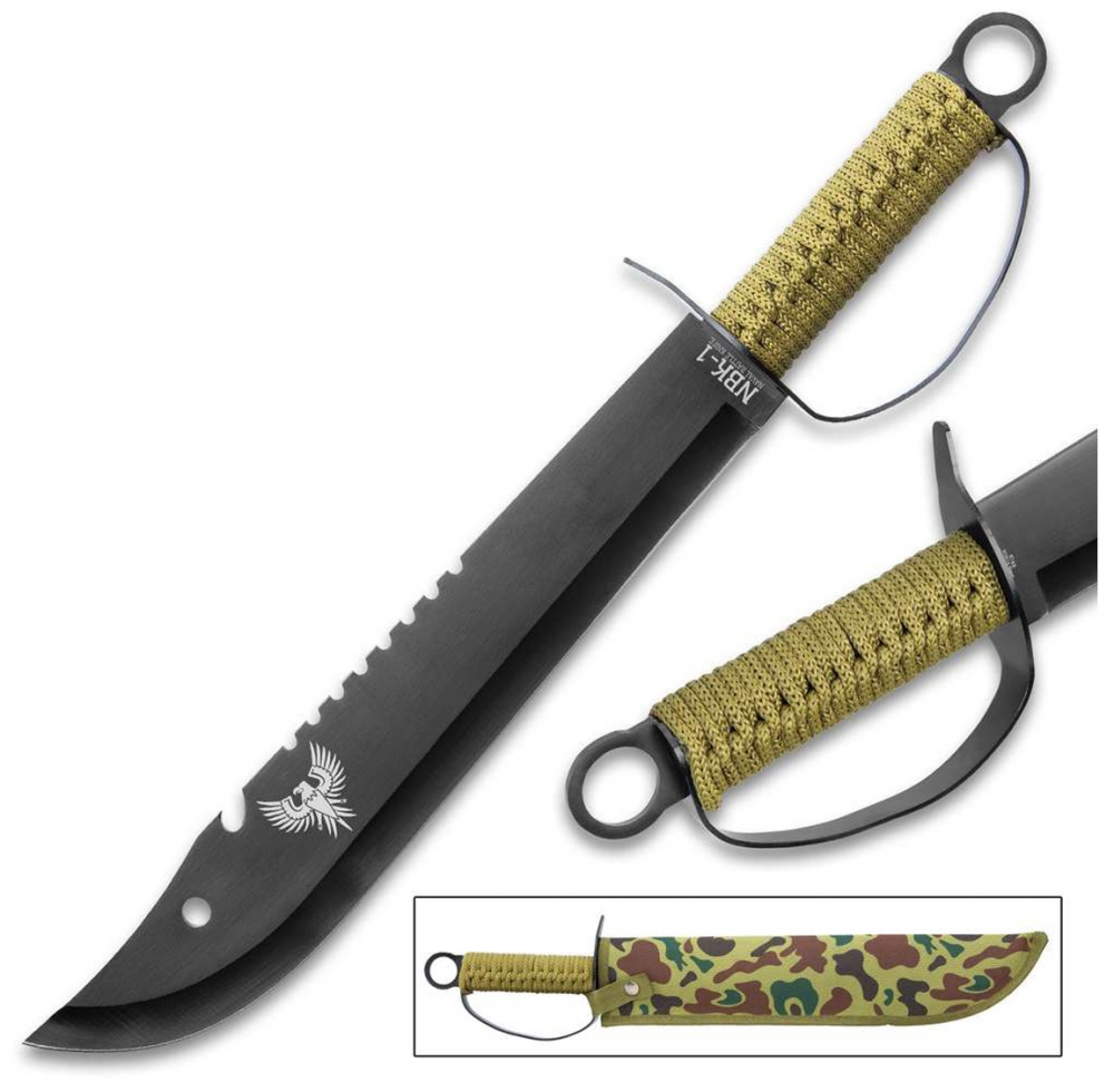 New Naval Battle 19-1/2\" Knife, 3CR13 Stainless Steel Blade 