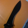 Elk Ridge ER-521 Kukri Fixed Blade Knife w/ Nylon Sheath – 440 Stainless – Black