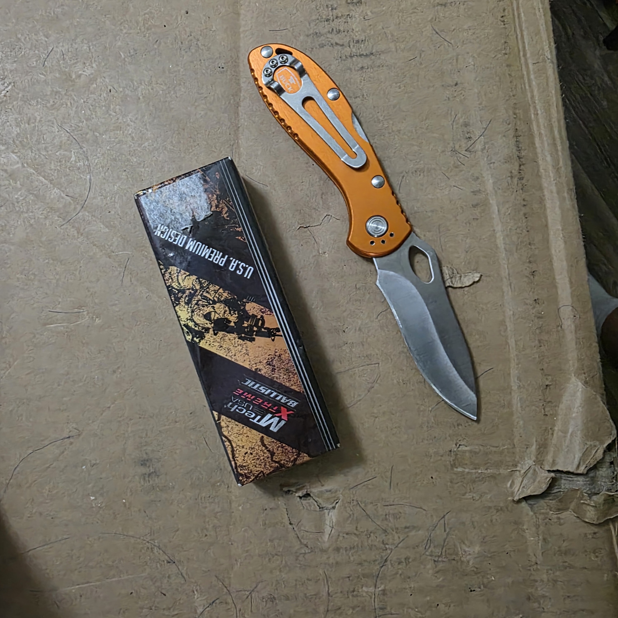 Buck 721 Slimline SpitFire Folding Knife