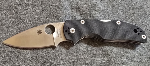 SPYDERCO #C41GP5 NATIVE 5 *LIKE NEW* RARE!! (CPM S35NV BLADE)