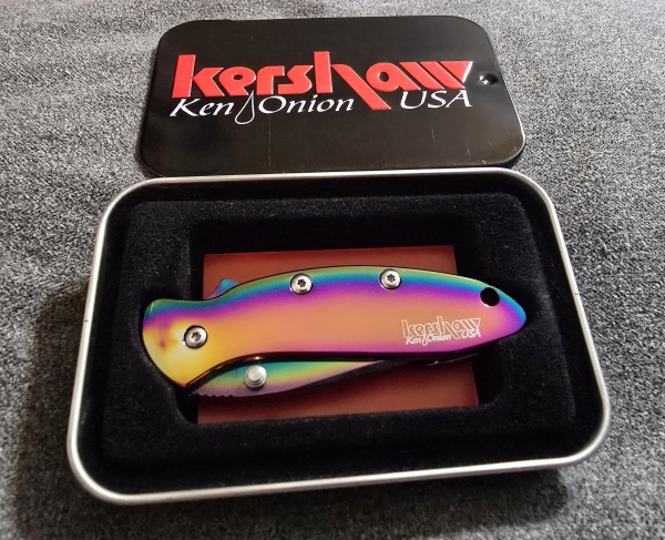 KERSHAW 1600VIB RAINBOW CHIVE FEB03