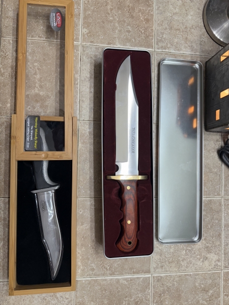 Ginsu outdoors Damascus series