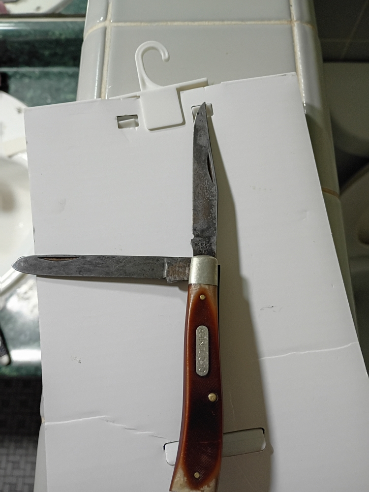 Old timer scharde made us trapper knife 