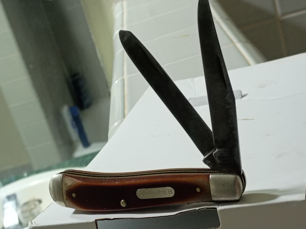 Old timer scharde made us trapper knife 