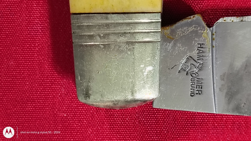 Vintage Hammer Brand HB6 Folding Knife – Tang Stamp, Patina, Smooth Action – $55