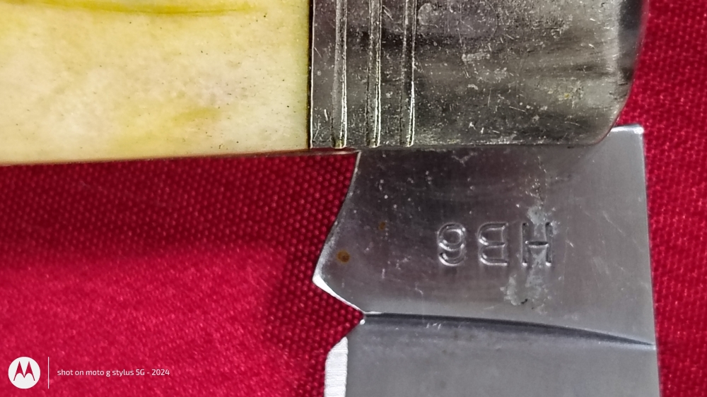 Vintage Hammer Brand HB6 Folding Knife – Tang Stamp, Patina, Smooth Action – $55