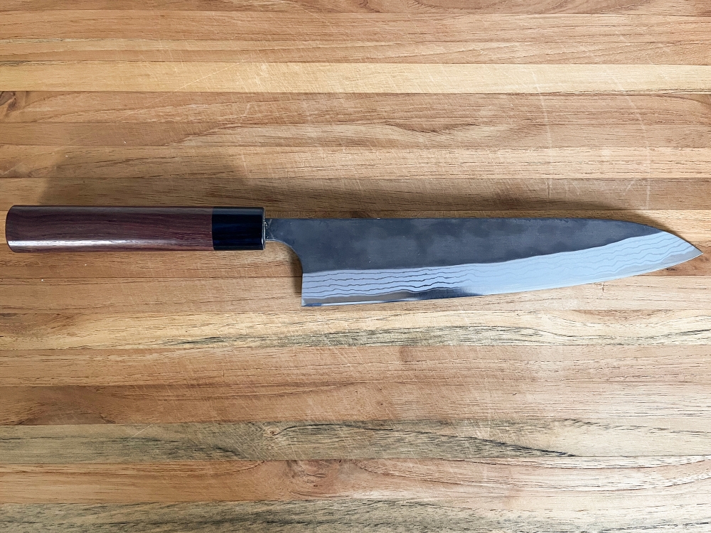 Anryu White #2 Suminagashi Gyuto 240mm BNIB Japanese Kitchen Knife 