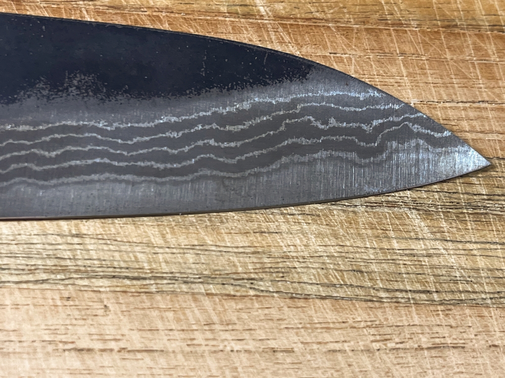 Anryu RARE Signed White #2 KU Dam Petty 130mm Saya BNIB Japanese Chef's Knife