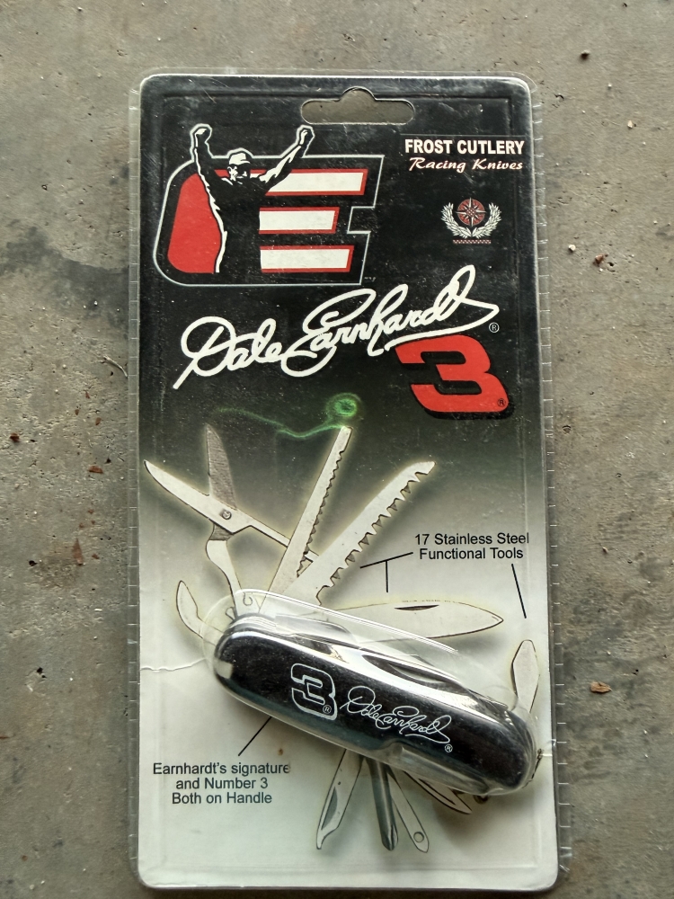Set of 6 Dale Earnhardt Collectible Knives - NEW IN PACKAGES