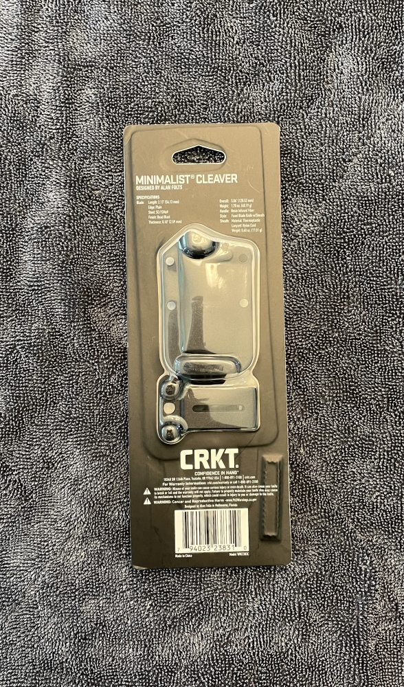 CRKT Minimalist Cleaver