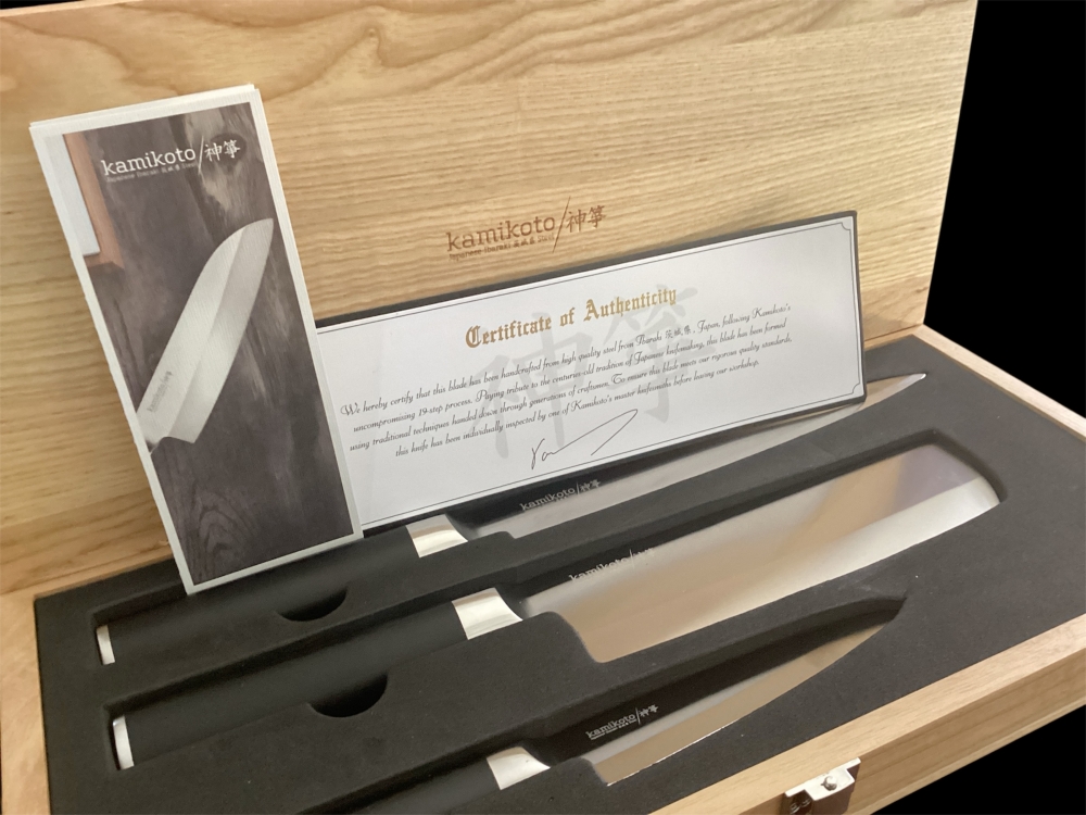 Kamikoto kanpeki 3 knife set