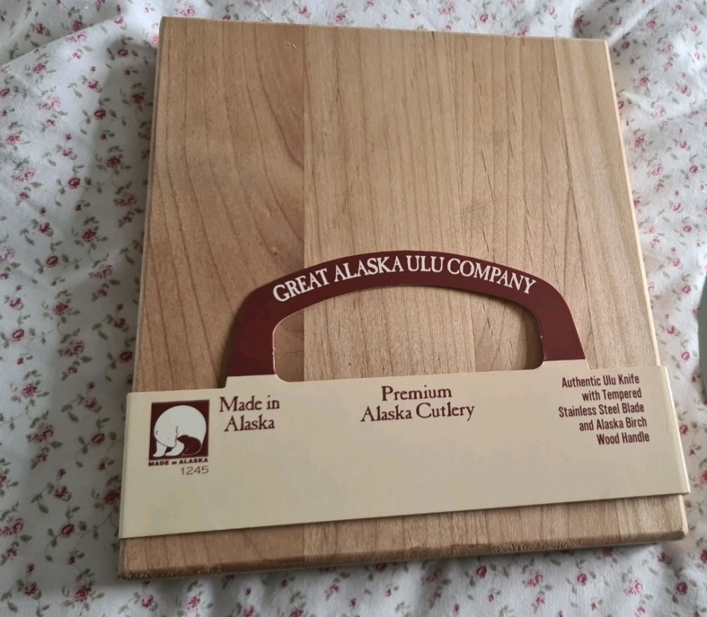 Alaska Ulu Chopping Bowl Set NEW