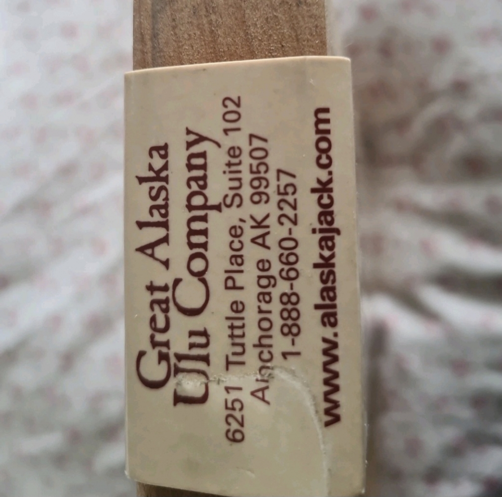 Alaska Ulu Chopping Bowl Set NEW