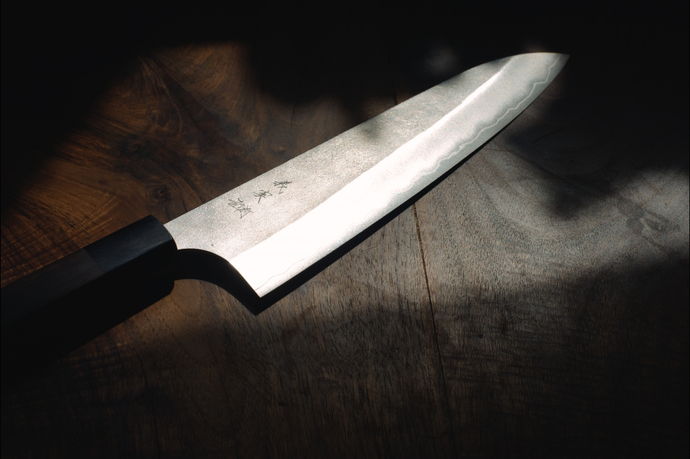 Yoshimi Kato SG2 Gyuto 215mm Nashiji