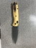 burnt brass benchmade bugout