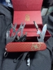 Rare!!! Victorinox Swiss Army Cybertool 34 Multi-Tool 3-1/2\" Closed 125th Anniversary knife with Collection Gift Box