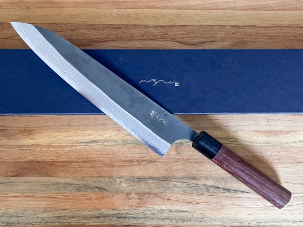 Anryu White #2 Suminagashi Gyuto 240mm BNIB Japanese Kitchen Knife 