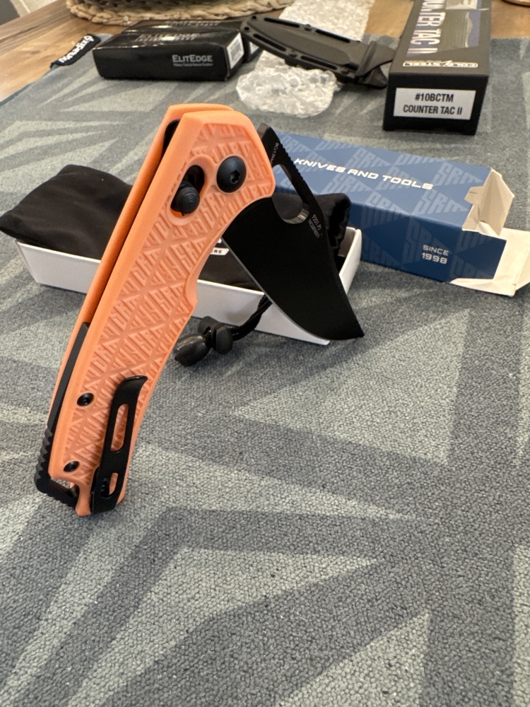 SRM Retriever 9201-PJ (3.54\" 8Cr13MOV Blade, FRN Handle)