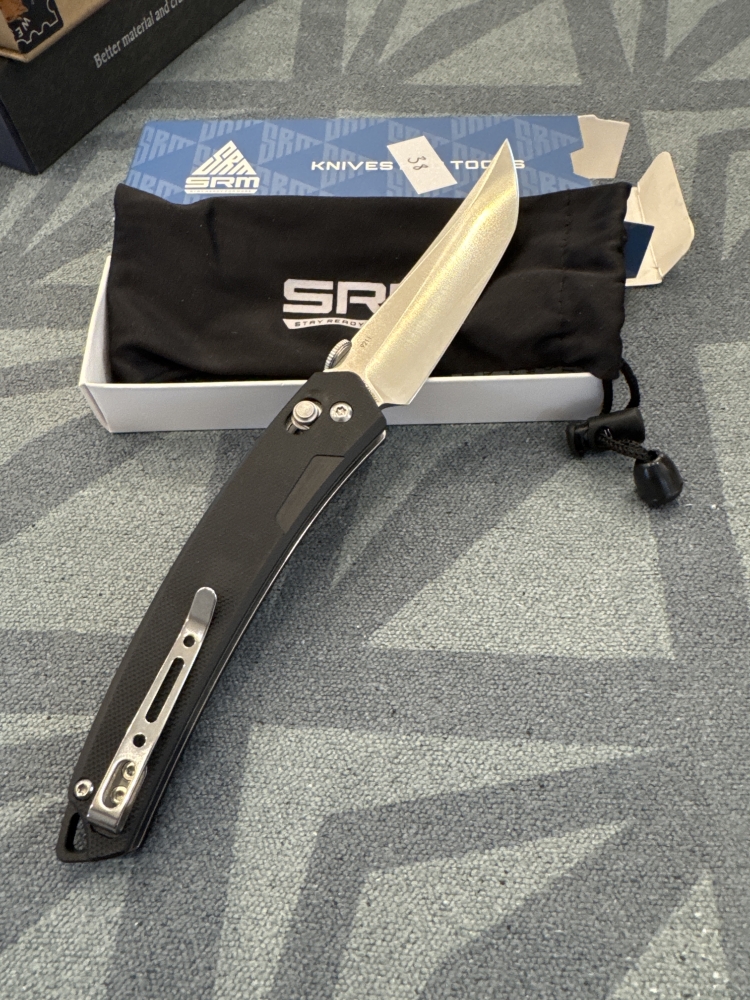 SRM 9211-GB (3.57\" 8Cr Blade, G10 Handle) BNIB