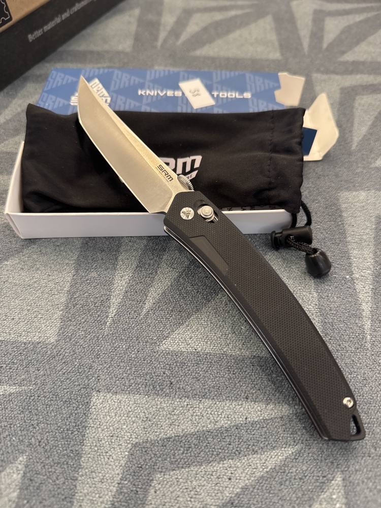 SRM 9211-GB (3.57\" 8Cr Blade, G10 Handle) BNIB
