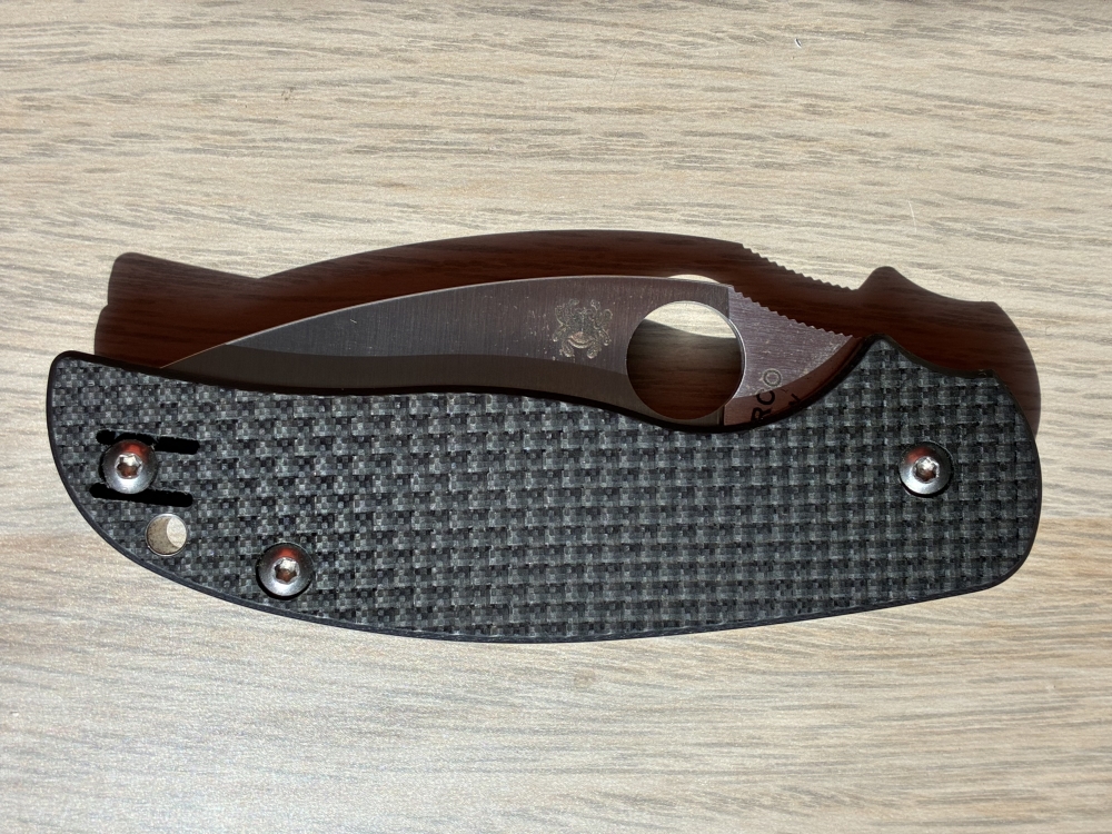 Spyderco Sage 6 Button Compression Lock Folding Knife
