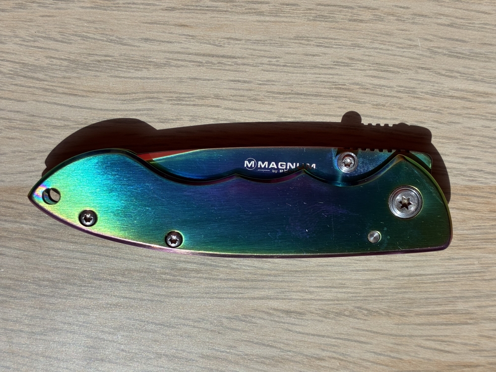 Boker Magnum Anodized Folding Knife