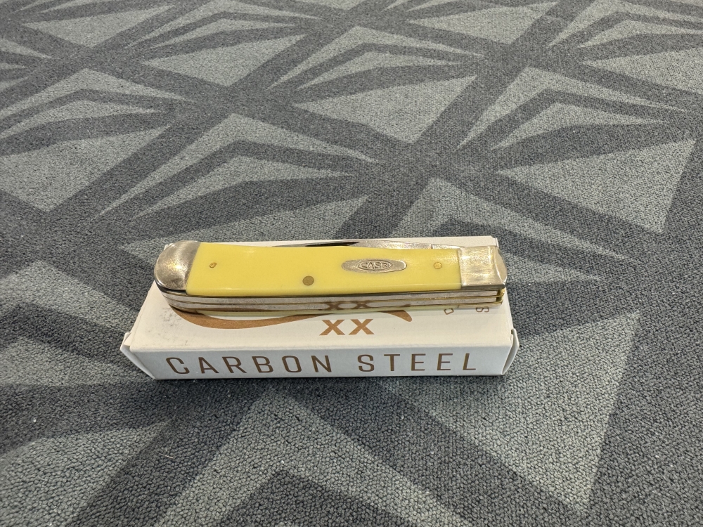 Case Trapper Yellow Synthetic Smooth 3254 CS