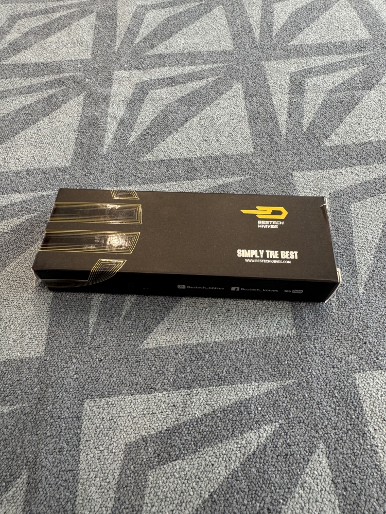 BESTECH NOCTAR BG66E Blue Grey G10 Handle: 3.71'' 14C28N Blade NIB