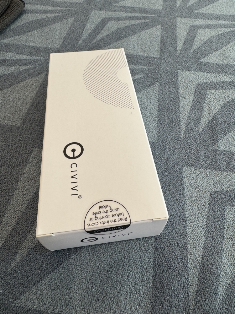 CIVIVI Trailblazer XL Slip Joint & Thumb Hole Knife G10 & Stainless Steel Handle (3.46\" D2 Blade) C2101C