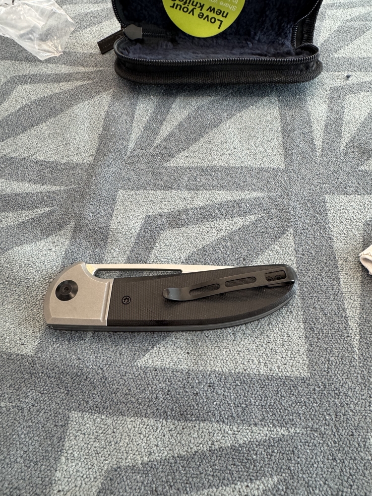 CIVIVI Trailblazer XL Slip Joint & Thumb Hole Knife G10 & Stainless Steel Handle (3.46\" D2 Blade) C2101C