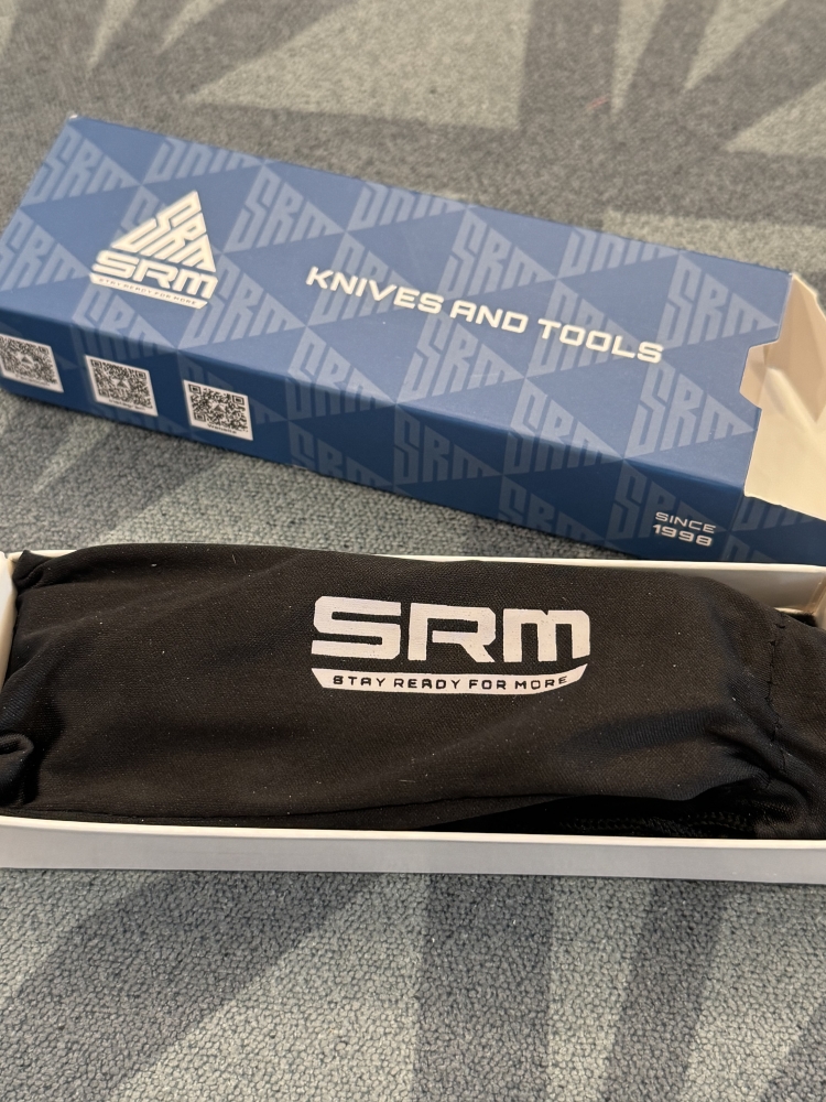 SRM Retriever 9201-PJ (3.54\" 8Cr13MOV Blade, FRN Handle)