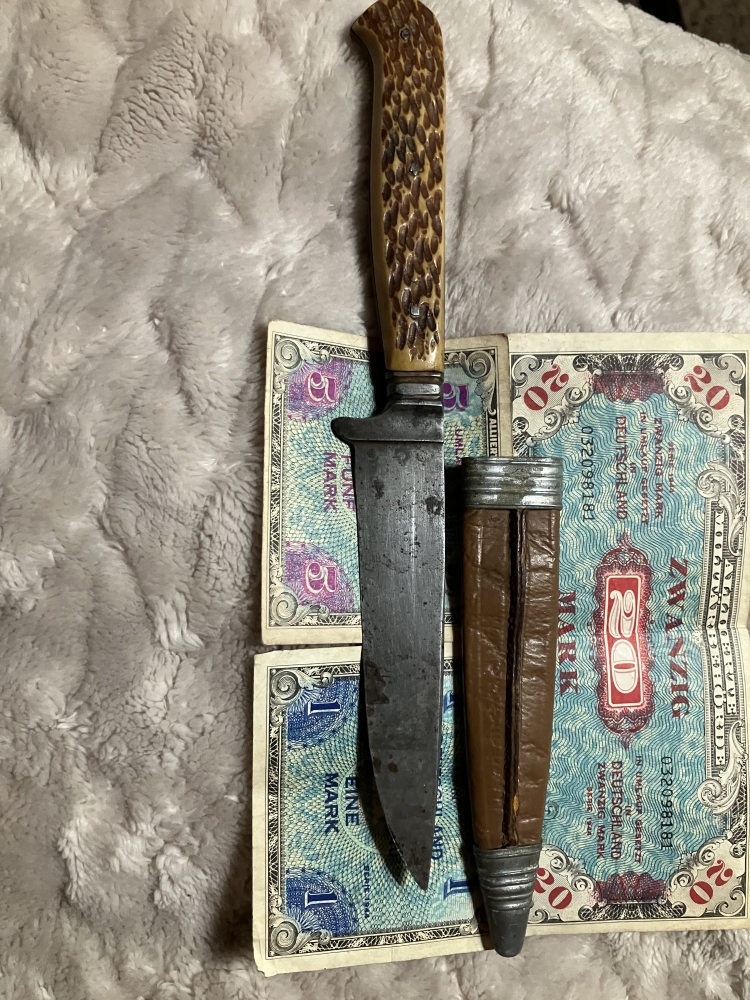 Old German Boot Knife WWI/WWII