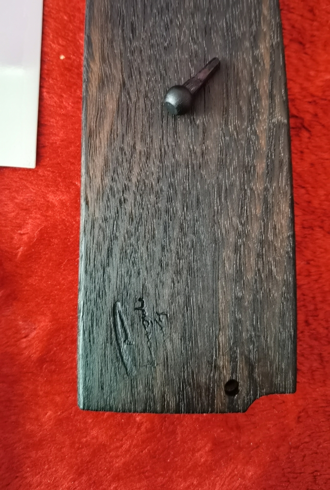 Takeshi Saji SRS13 Ironwood Gyuto 240mm with Saya Yu Kurosaki 240mm walnut wood and pin