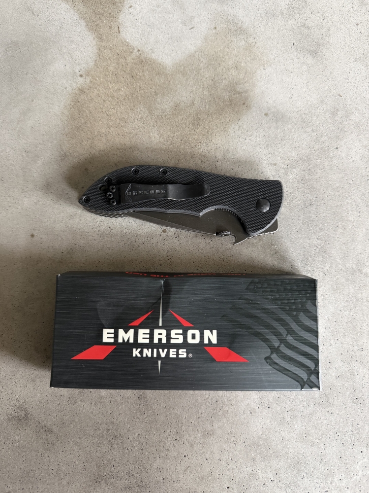 Emerson Commander Tactical Folding Knife - BRAND NEW 2025