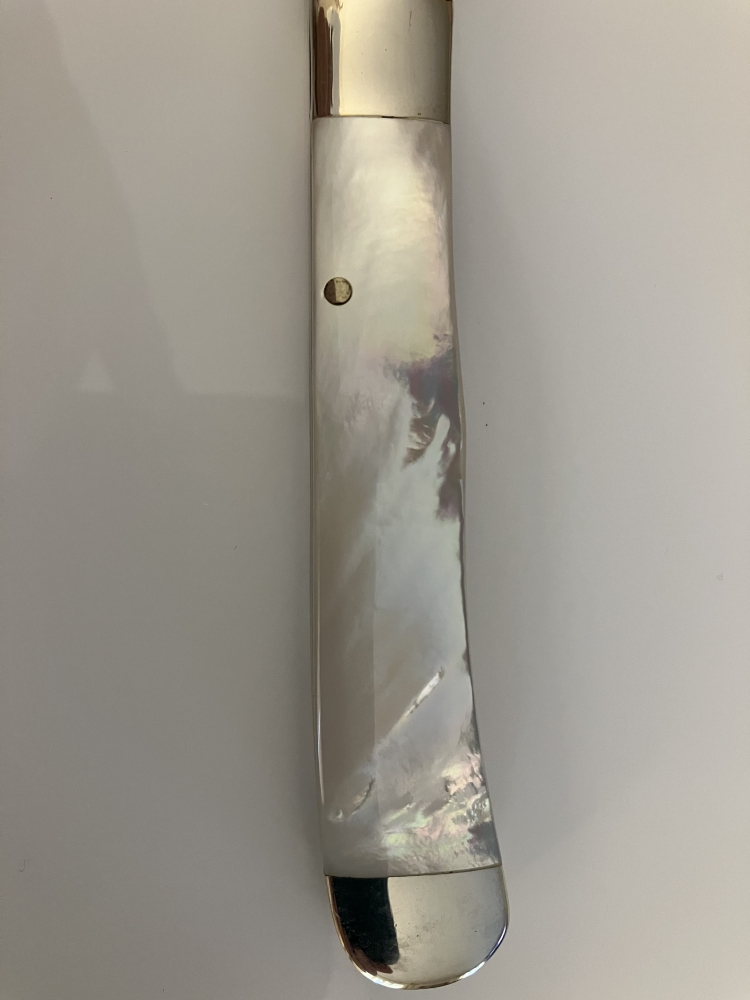 Boker Knives Trapperliner Folding Kinfe with Natural Mother of Pearl Handle - BO4712