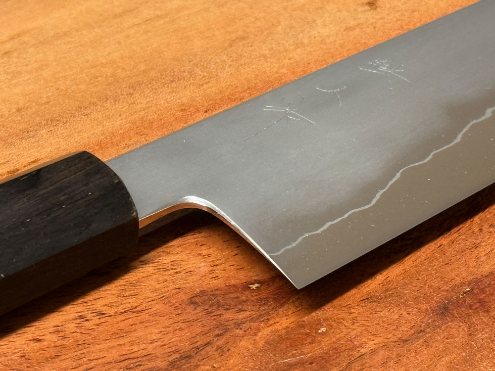 Tetsujin Kasumi Ginsan 240mm K-Tip Gyuto