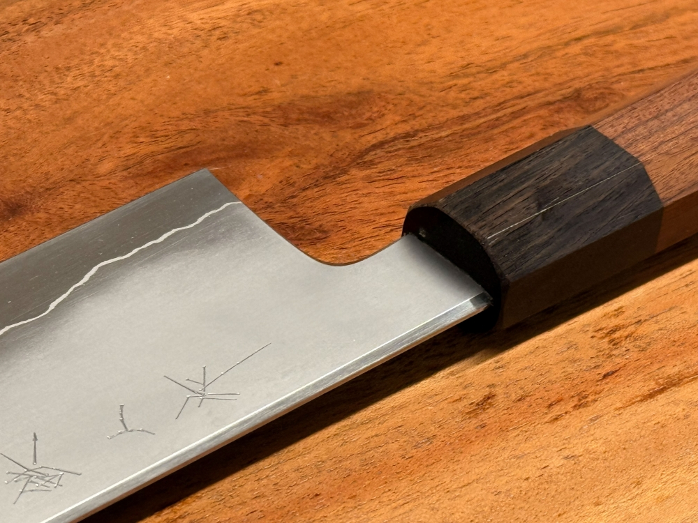 Tetsujin Kasumi Ginsan 240mm K-Tip Gyuto