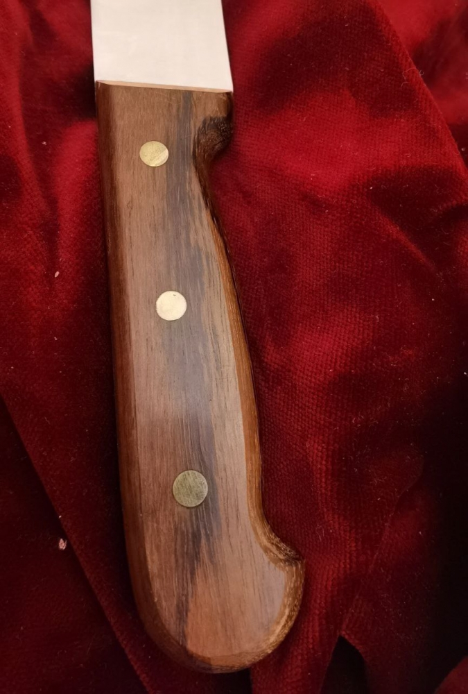  Brandnew and rare, Victorinox Professional Butcher- and benchknife Nº 101, wood handle, 30cm