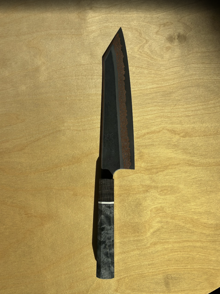 Hatsukokoro x Nigara Yorokobi SLD Copper Damascus K-tip Gyuto 240mm