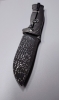 Lionsteel SR1 Lizard Damascus Chad Nichols 
