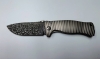 Lionsteel SR1 Lizard Damascus Chad Nichols 