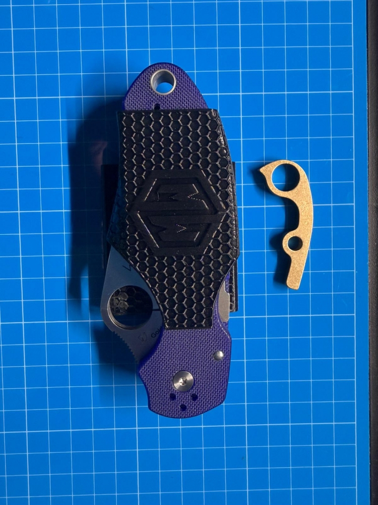 Spyderco Para 3 \"blurple\" S110V