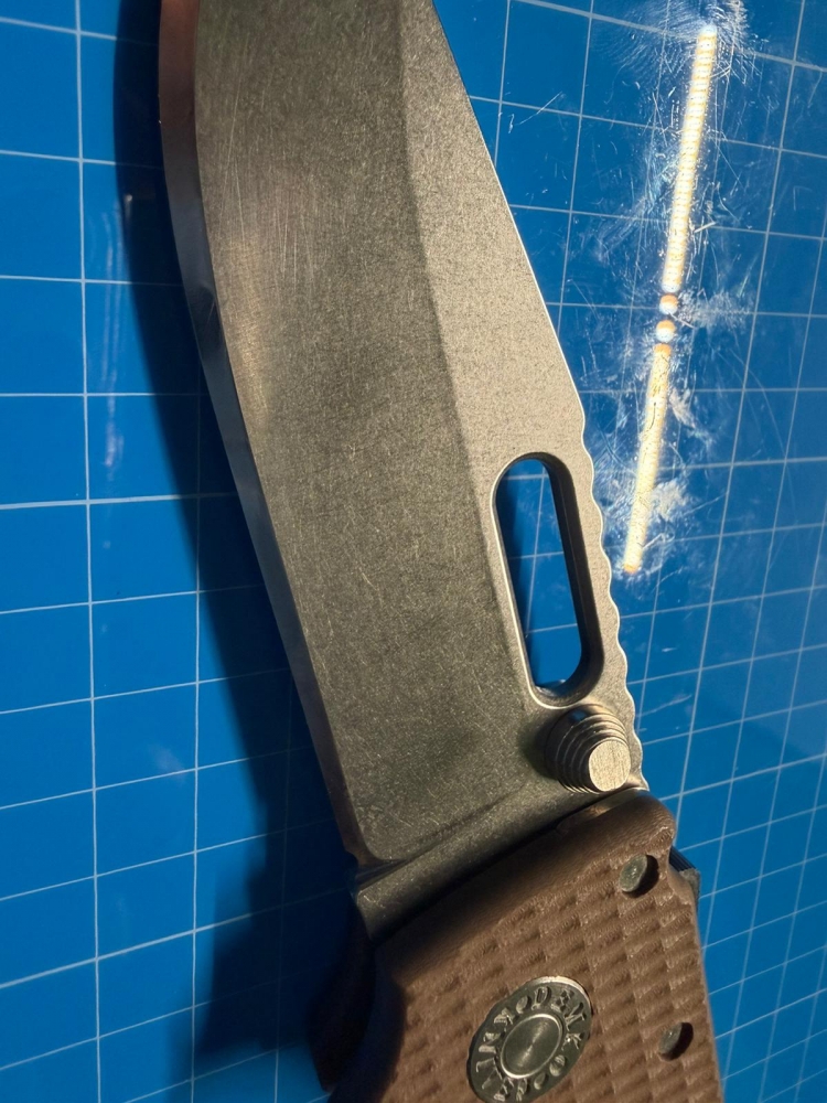 Demko AD20S clip point MagnaCut G10 earth 