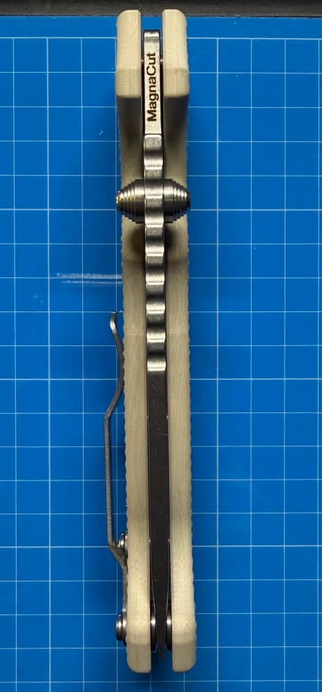 Demko AD20S Clip Point MagnaCut G10 Tan 