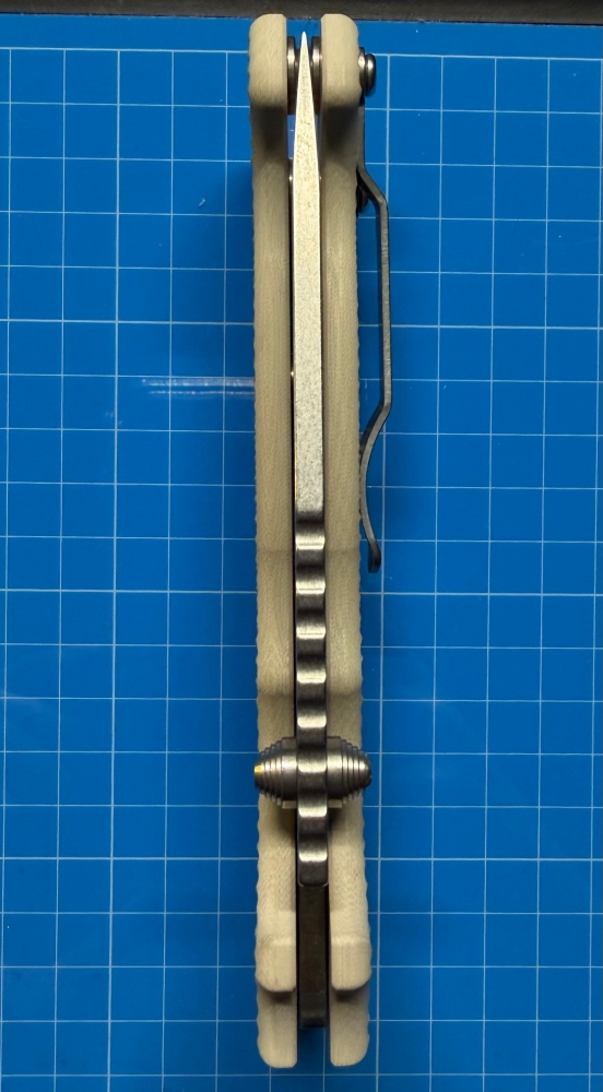 Demko AD20S Clip Point MagnaCut G10 Tan 