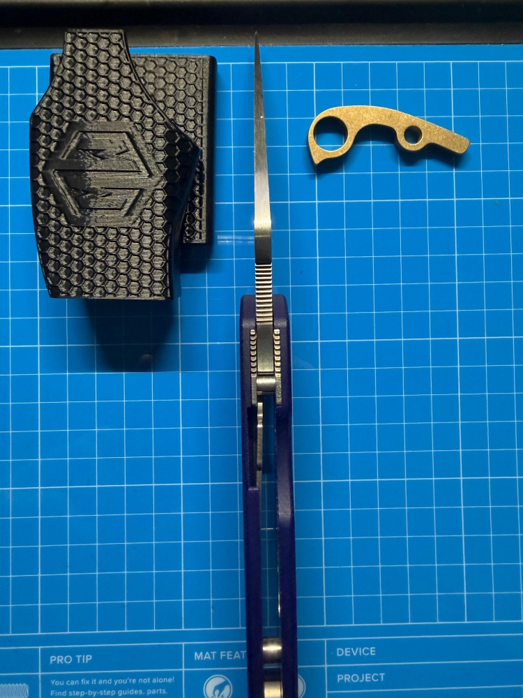 Spyderco Para 3 \"blurple\" S110V