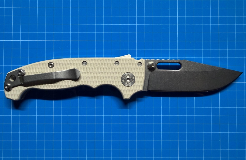 Demko AD20S Clip Point MagnaCut G10 Tan 