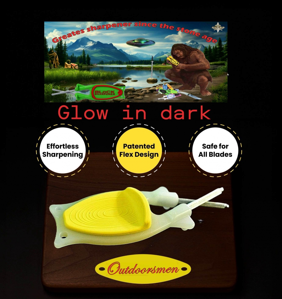 New patent Outdoorsmen knife sharpener